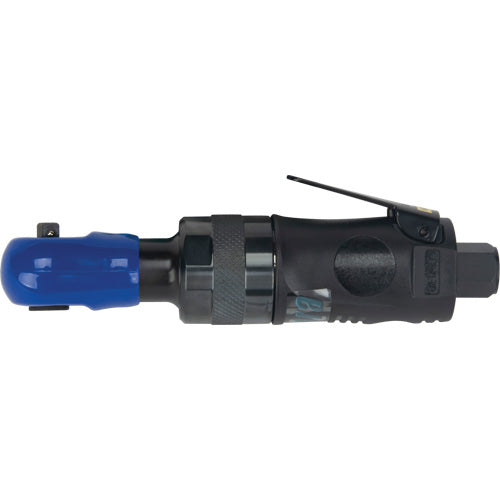 Industrial Stubby Air Ratchet Wrench, 1/4" Drive, 1/4" NPT, 3 CFM - UAV712