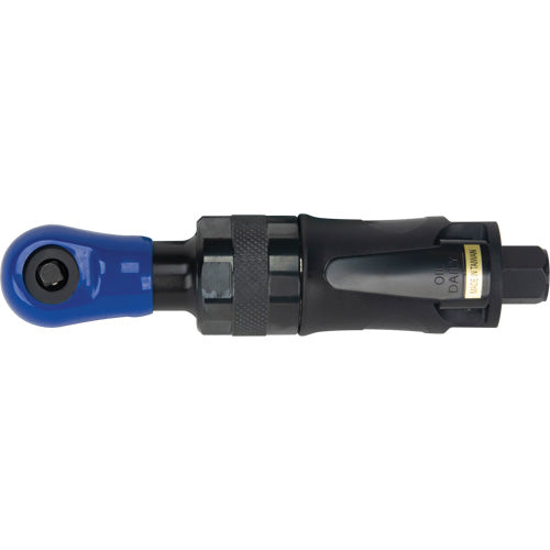 Industrial Stubby Air Ratchet Wrench, 1/4" Drive, 1/4" NPT, 3 CFM - UAV712