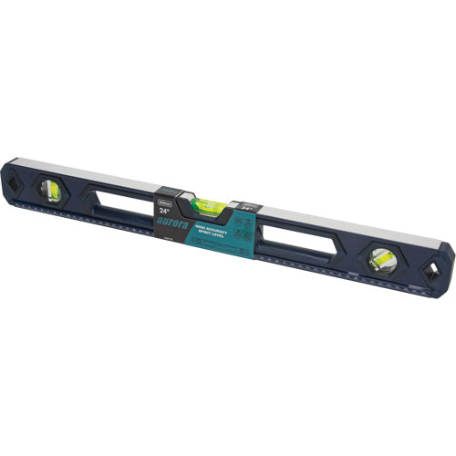 High Precision Level, Box, 2' lo, Aluminum, 3, Non-magnetic - UAV720