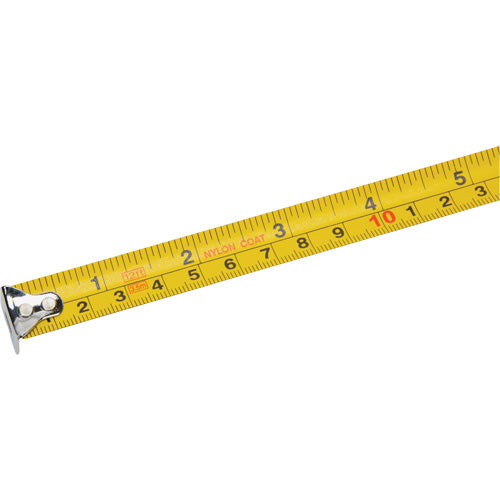 Tape Measure, 5/8" x 12', Imperial &amp; Metric Stud Markings - UAV722