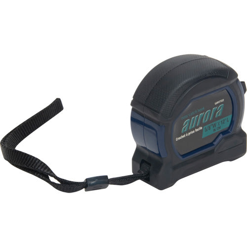 Tape Measure, 5/8" x 12', Imperial &amp; Metric Stud Markings - UAV722