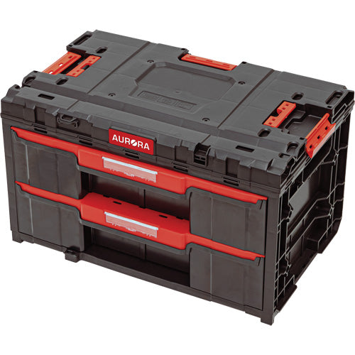 Arx™ 2-Drawer Tool Box, 23-1/10" x 15" x 13-2/5', Black - UAX721