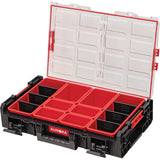 Arx™ 2-Pack Extra-Large Organizer with Short Bins, 23" x 15-1/5" x 5", Black - UAX728