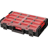 Arx™ Extra Large Organizer with Long Bins, 23" x 15-1/5" x 5", Black - UAX729