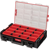 Arx™ Extra Large Organizer with Long Bins, 23" x 15-1/5" x 5", Black - UAX729