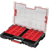 Arx™ Large Organizer with Bins, 21" x 15" x 3", Black - UAX731