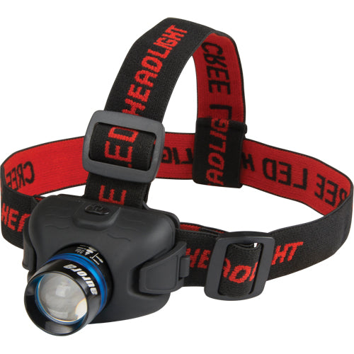 Cree® headlamp, LED, 120 lumens, 6 hours of operation, AAA batteries - XE887