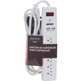 Surge Protector with USB Charger, 6 Outlets, 1200 J, 1875 W, 6' Cord - XH064