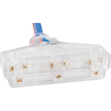 SJEOW All-Weather TPE Rubber Extension Cord with Indicator Light, AWG 12/3, 15A, 3 Outlets, 25' - XH238