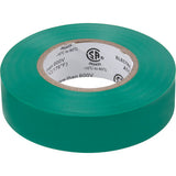 Electrical Tape, 19 mm (3/4") x 18 m (60'), Green, 7 mils - XH384