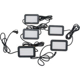 LED Work Light Chain, 5 Lights, 50' Long, Plastic Housing - XI021