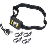 Headlamp, LED, 350 lumens, 2 hours of operation, Rechargeable batteries - XI801