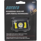 Headlamp, LED, 350 lumens, 2 hours of operation, Rechargeable batteries - XI801